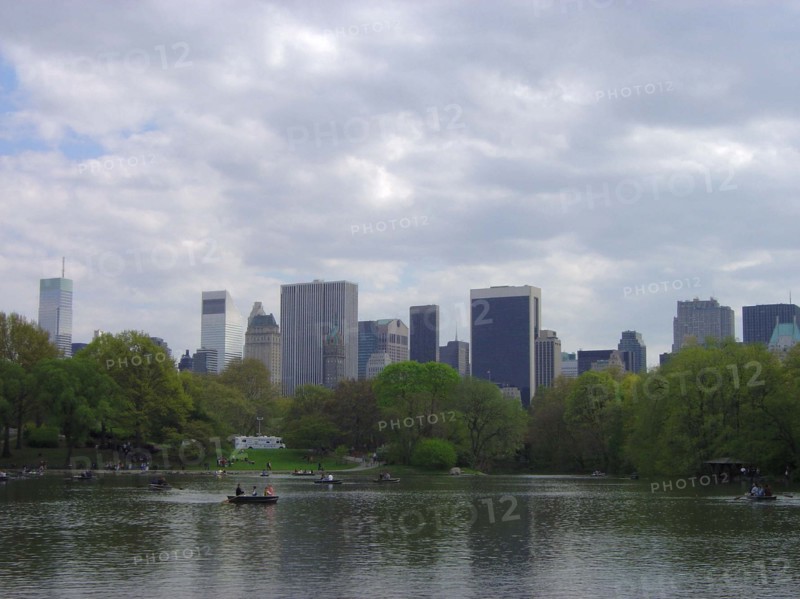 Le lac de Central Park à New-York