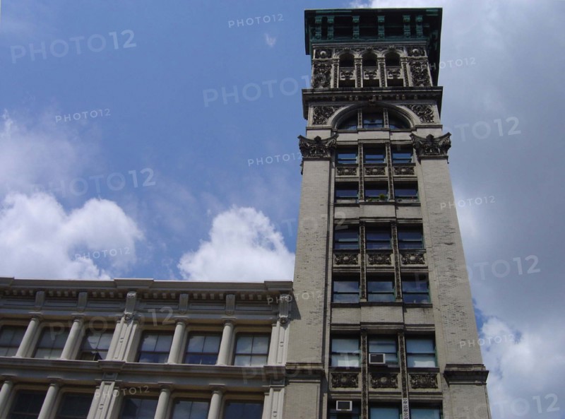 Vue d'un immeuble de Soho sur Broadway à New-York