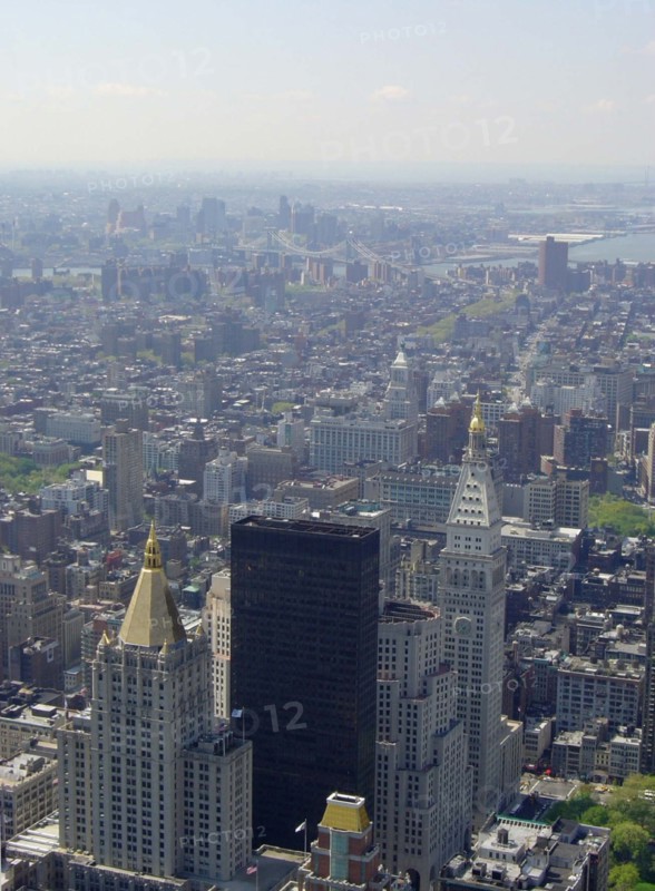 Vue de l'Empire State Building à New-York