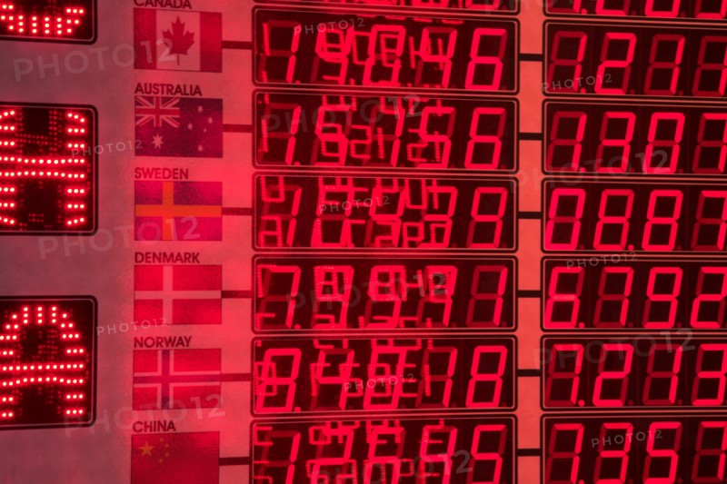 Panneau de change