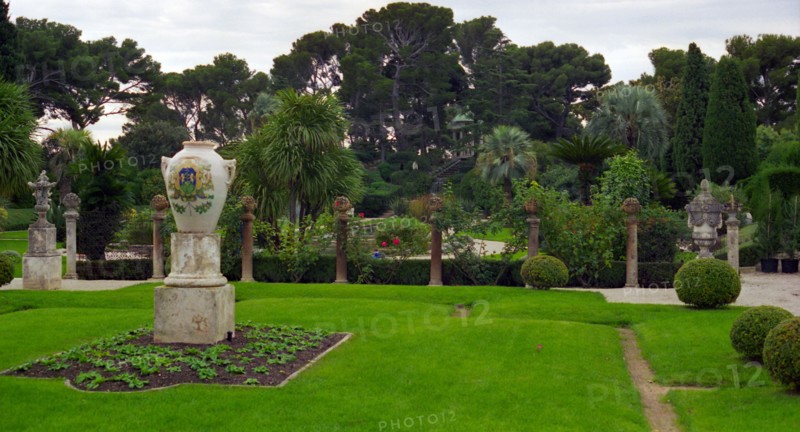 Villa Ephrussi de Rothschild jardins, jardin à la française