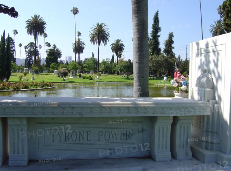 Hollywood Memorial Park, Forever Cemetery (Santa Monica Boulevard) : Tyrone Power 1914-1958
