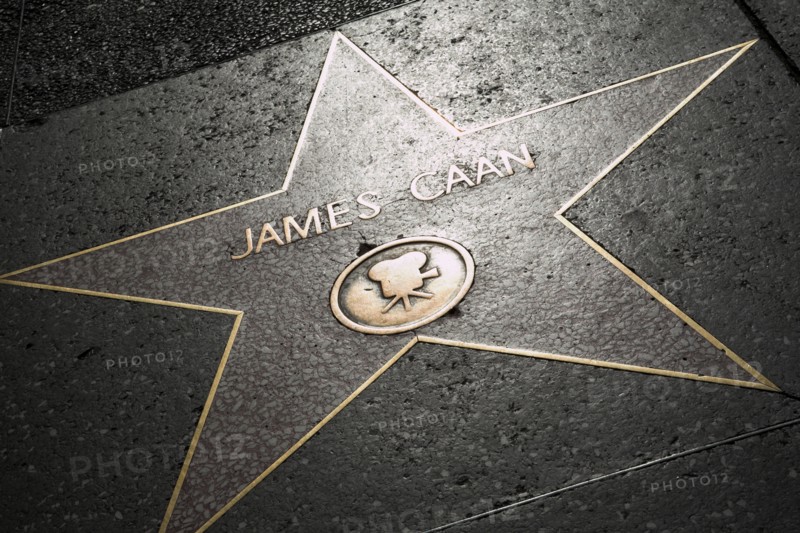 Hollywood Boulevard, Walk of Fame, stars / étoiles : James Caan