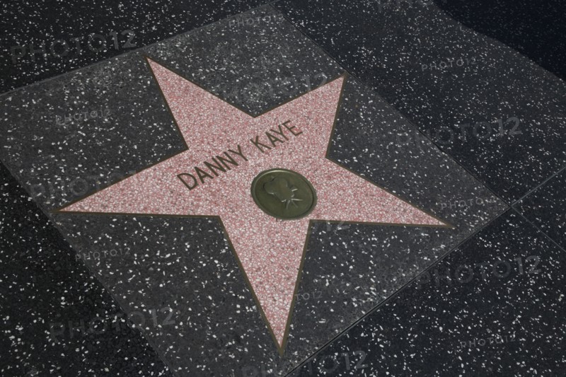 Hollywood Boulevard, Walk of Fame, stars / étoiles : Danny Kaye