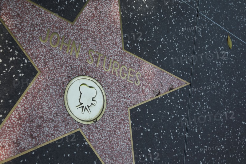 Hollywood Boulevard, Walk of Fame, stars / étoiles : John Sturges