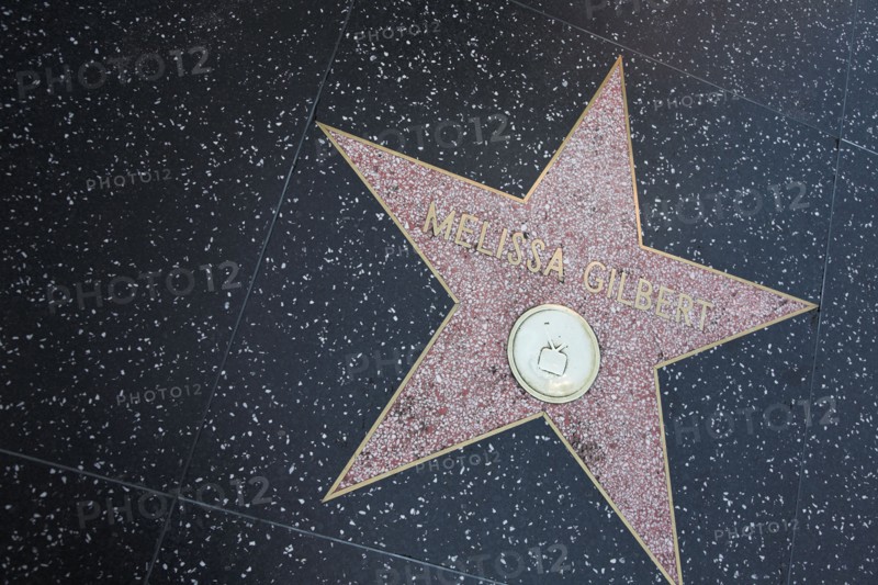 Hollywood Boulevard, Walk of Fame, stars / étoiles : Melissa Gilbert