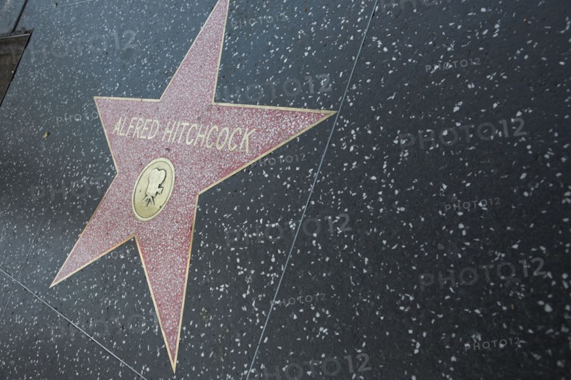 Hollywood Boulevard, Walk of Fame, stars / étoiles : Alfred Hitchcock