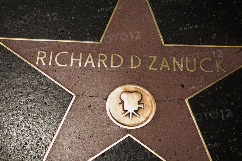Hollywood Boulevard, Walk of Fame, stars / étoiles : Richard D Zanuck