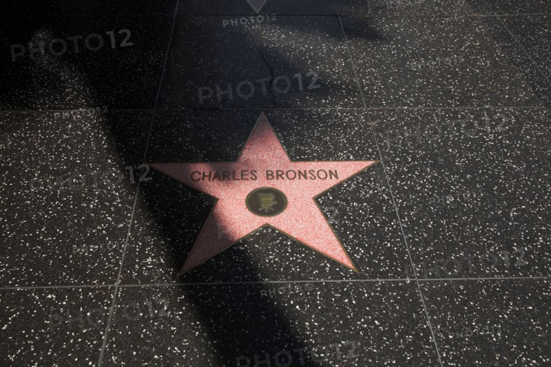 Hollywood Boulevard, Walk of Fame, stars / étoiles : Charles Bronson