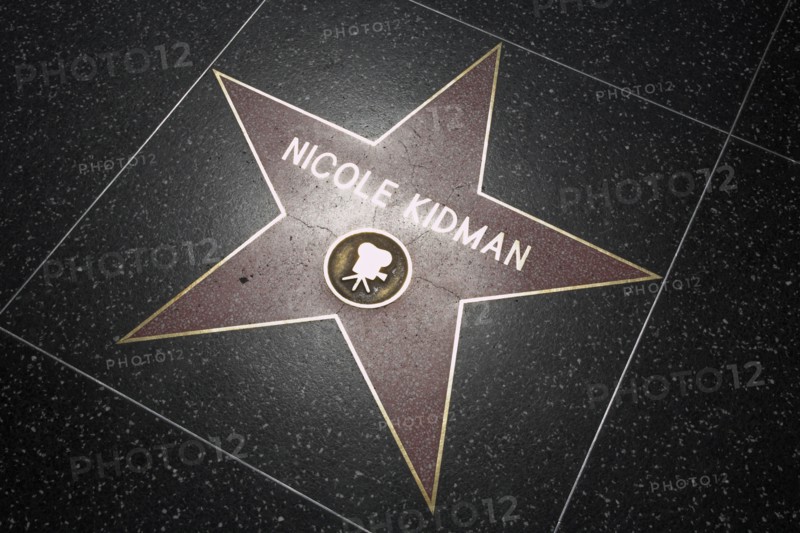 Hollywood Boulevard, Walk of Fame, stars / étoiles : Nicole Kidman