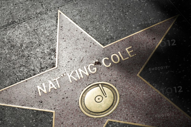 Hollywood Boulevard, Walk of Fame, stars / étoiles : Nat "King" Cole