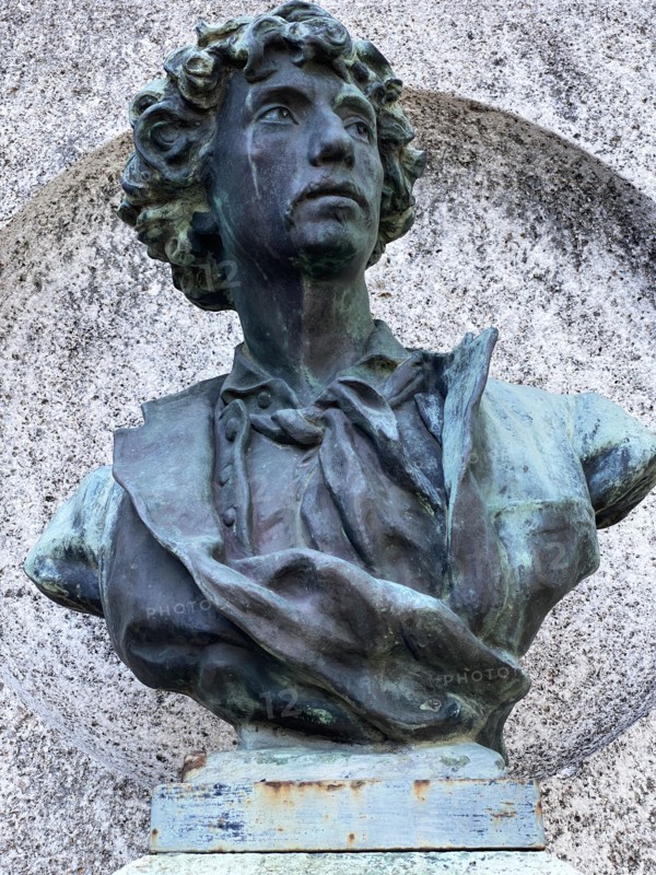 Monument en hommage à Charles Garnier, à Bordighera