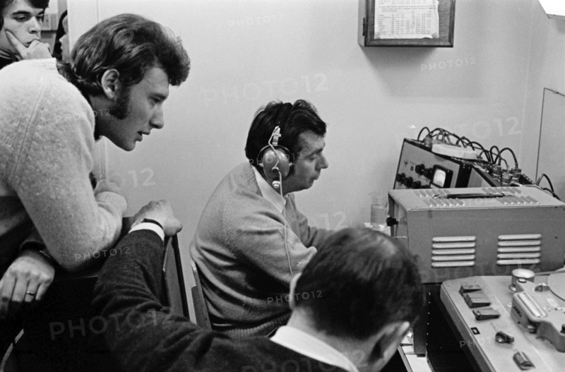 Johnny Hallyday et Hubert Wayaffe, 1967