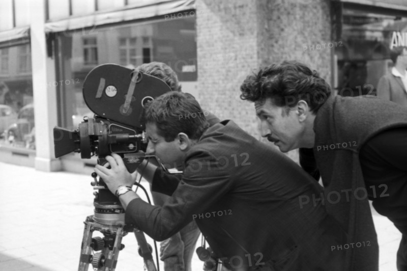 Tournage du film "Trans-Europ-Express"