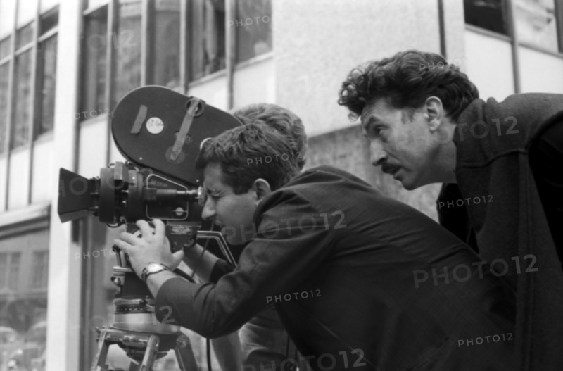 Tournage du film "Trans-Europ-Express"