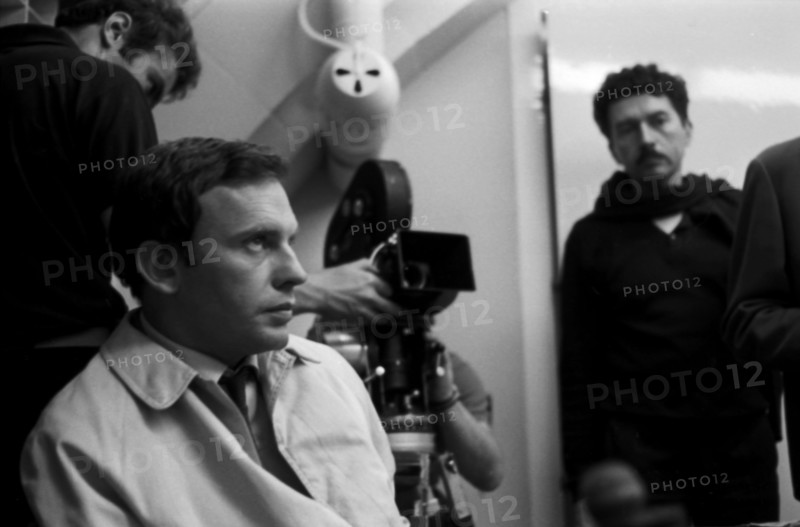 Tournage du film "Trans-Europ-Express"
