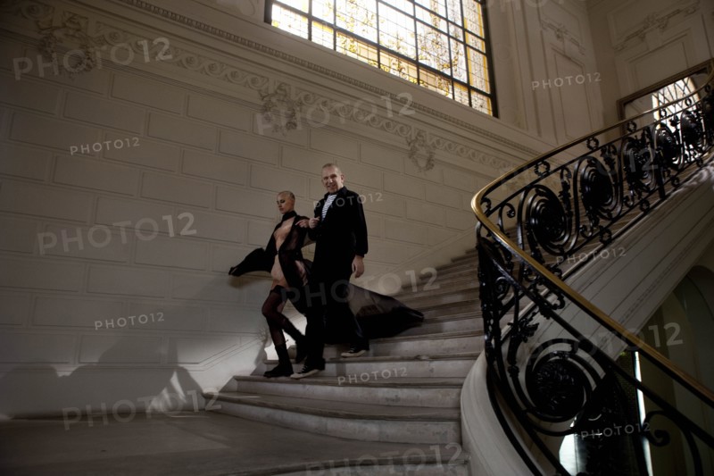 Jean-Paul Gaultier and Ève Salvail, 2011