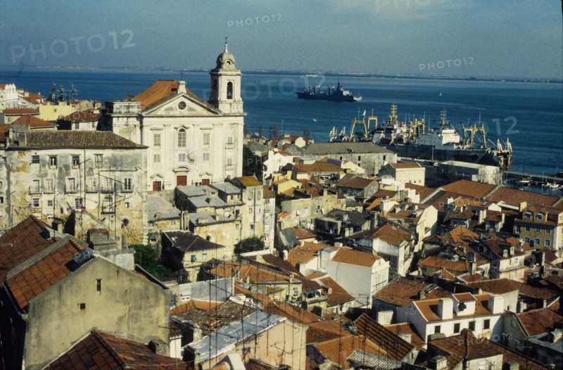 View of Lisbon harbour
