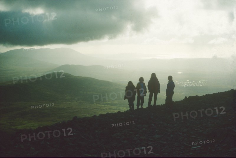 Panorama depuis le mont Croagh Patrick, Irlande