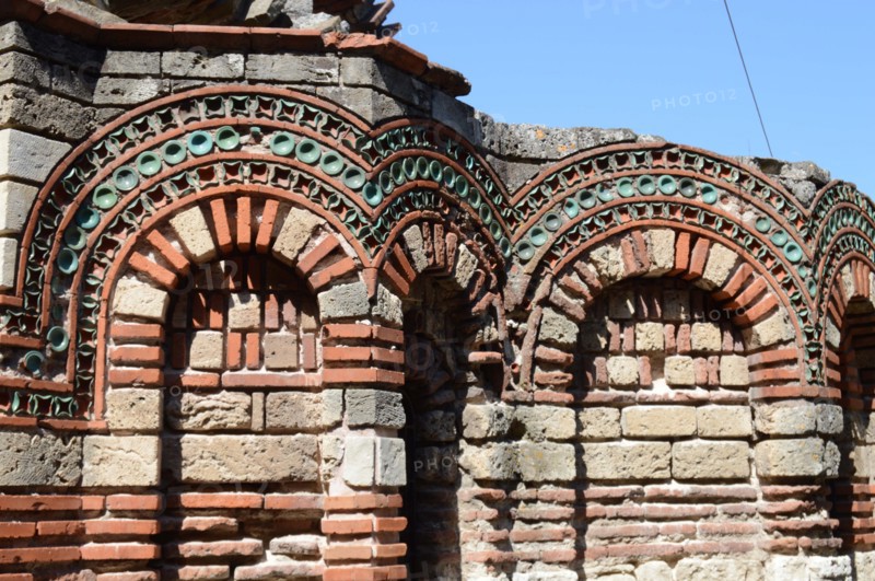 Nessabar, detail of ruined building