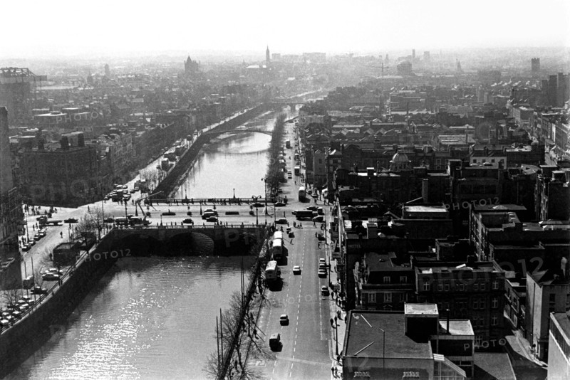 Panorama de la ville de Dublin, Irlande