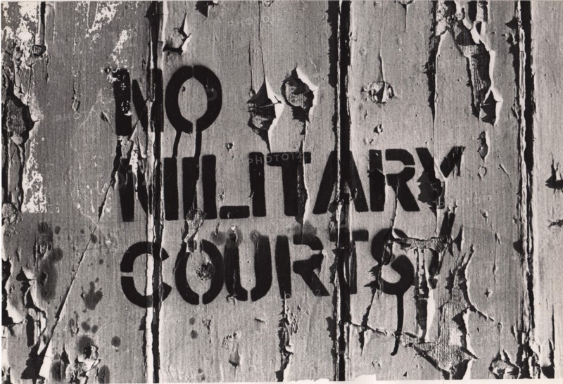 Protest sign, Dublin