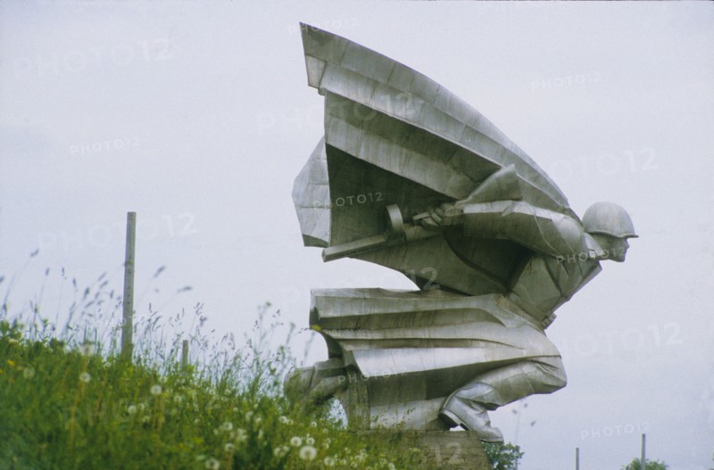 Soviet monument, Kilikavkaz, North Ossetia