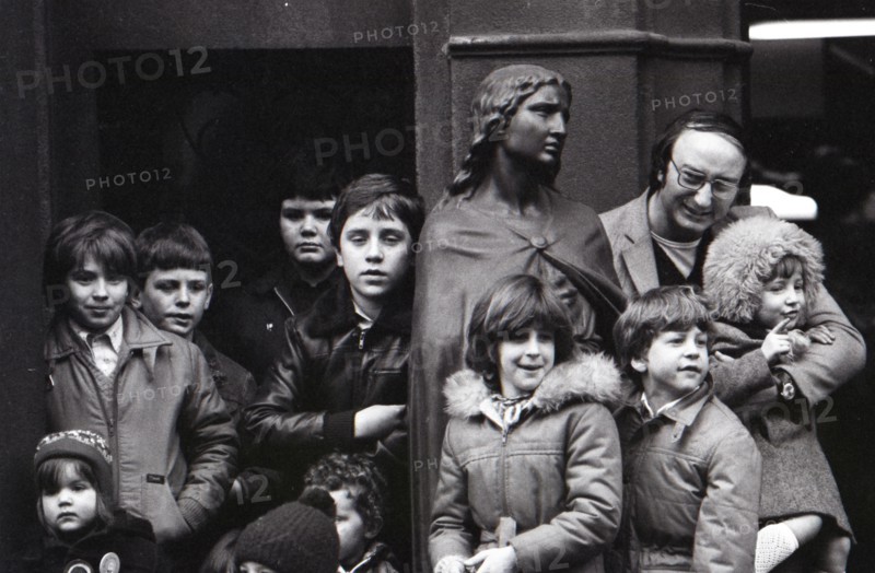 Watching parade, Dublin