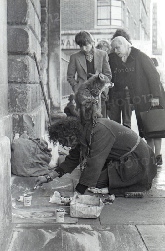 Artiste de rue à Dublin