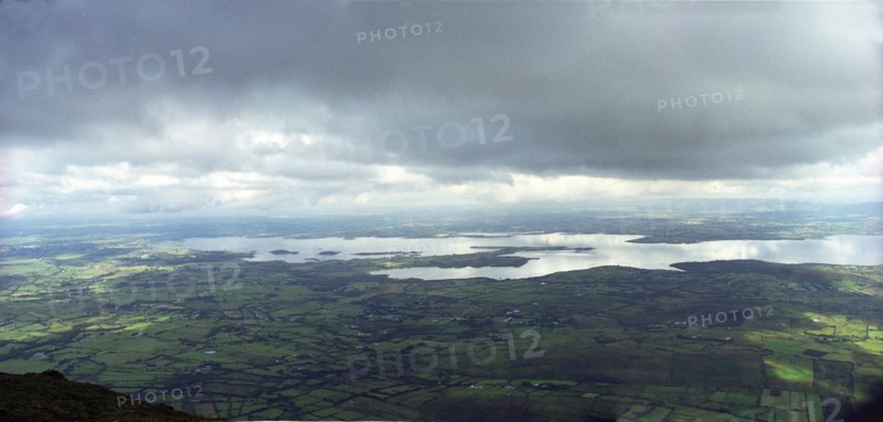 View from Nephin Beg mountain, County Mayo