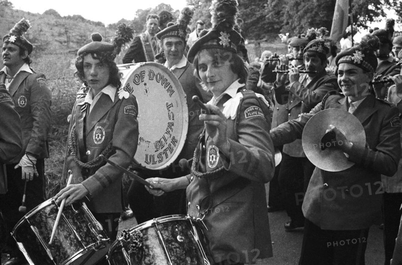 Orange parade in Belfast