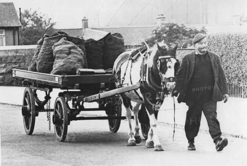 Coal delivery, Bath Avenue, Dublin