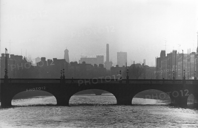 Caple Street Bridge over Liffey, Dublin