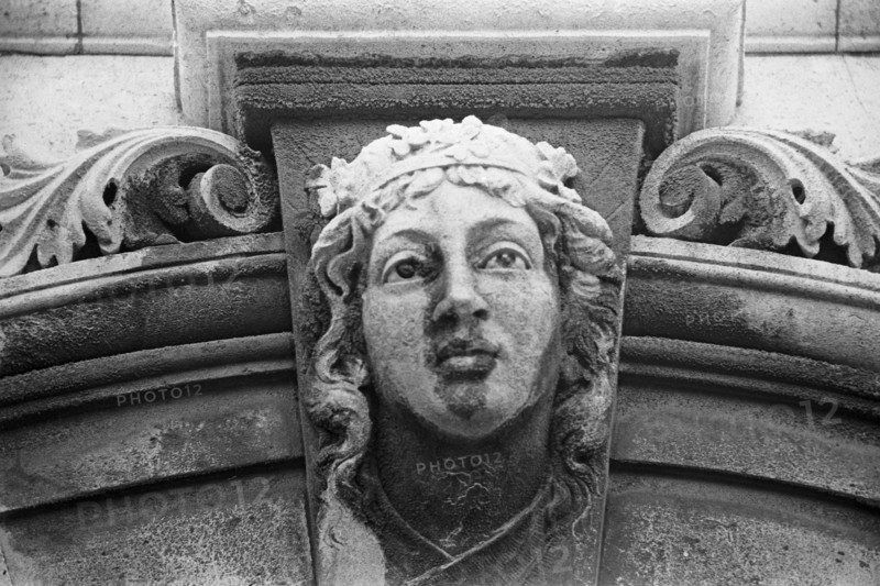 Clef de voûte de l'Iveagh Markets, Dublin, Irlande