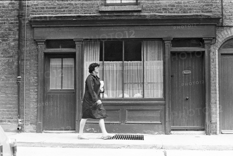 Devanture de briques, Irishtown, Dublin, Irlande