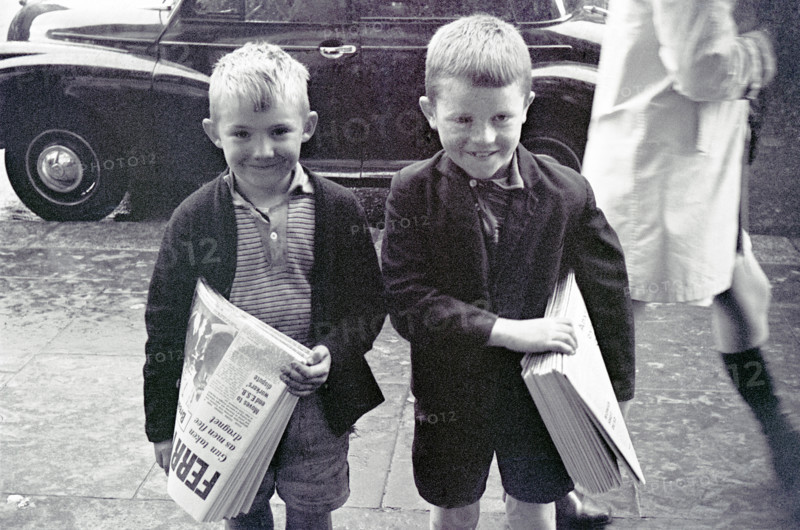 Petits vendeurs de journaux, Dublin