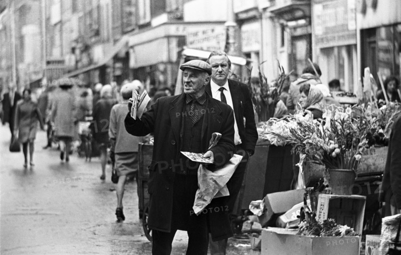 Marché de Moore Street à Dublin