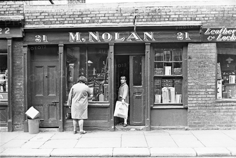 Nolan's leather shop, Liffey Street, Dublin, Ireland