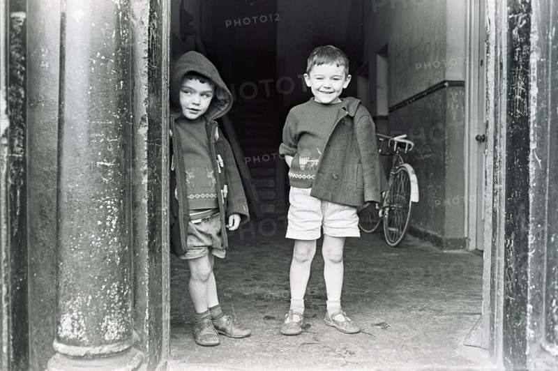 Two boys, Gardiner Place, Dublin, Ireland