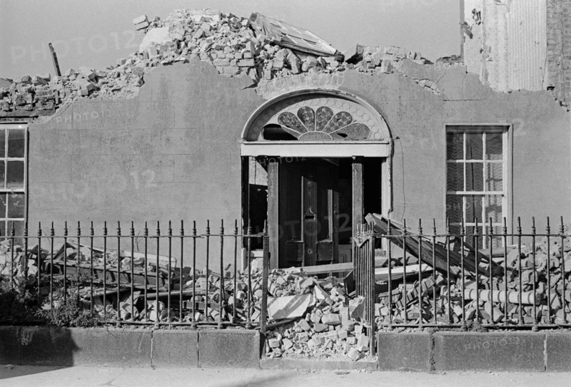 House demolition, Sandymount