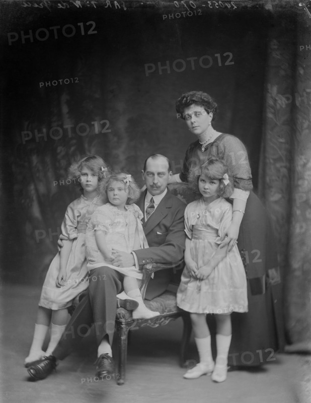 Prince and Princess Nicolas of Greece with their children