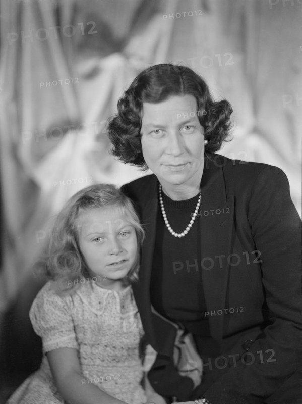 Princess Marie Bonaparte with her daughter Tatiana