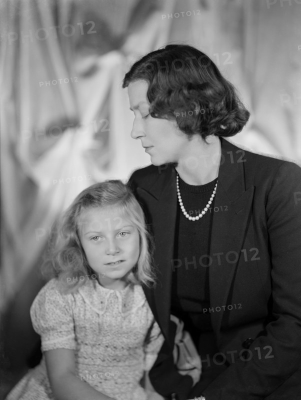 Princess Marie Bonaparte with her daughter Tatiana