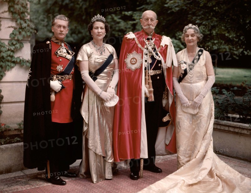 Prince et la Princesse Georges de Grèce