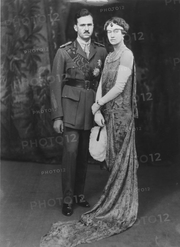Le Prince Félix de Bourbon-Parme et la Grande duchesse Charlotte de Luxembourg