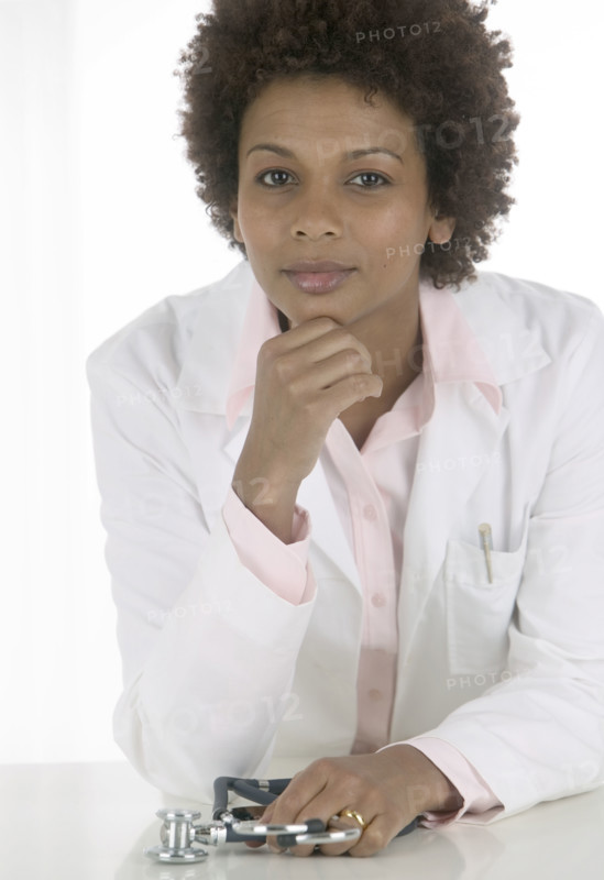 Portrait of a female doctor.