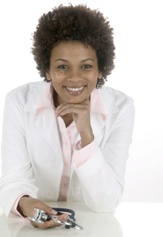 Portrait of a female doctor.