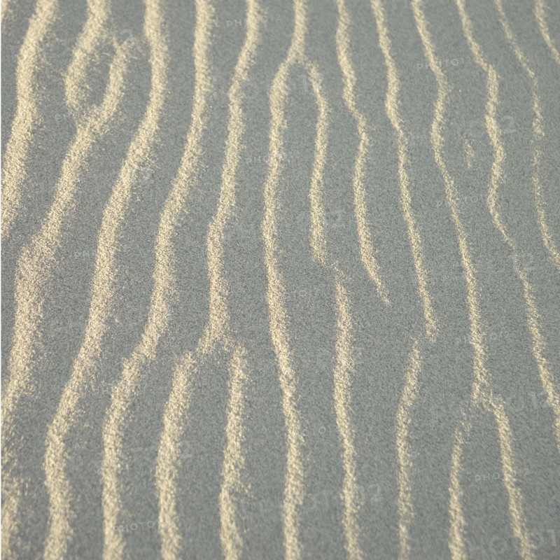 Patterns of wind-blown sand.