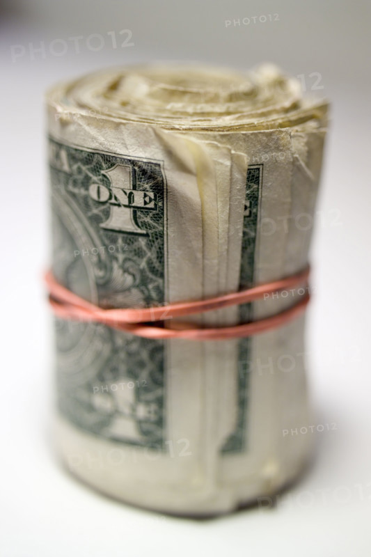 A roll of cash.