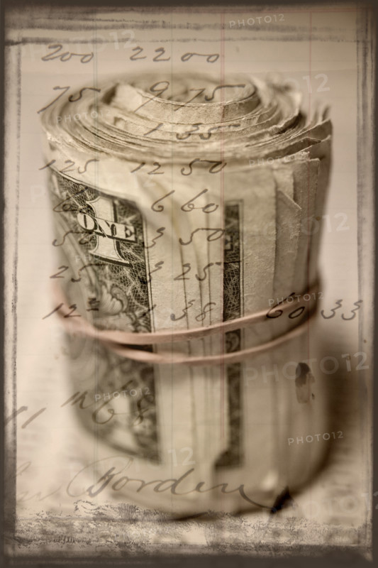 A roll of cash.